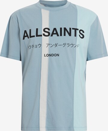 AllSaints Shirt 'REPURPOSE' in Blauw: voorkant