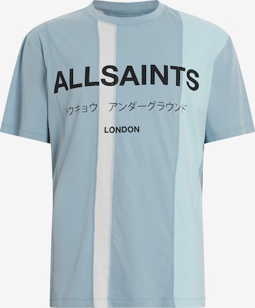 Tricou 'REPURPOSE' de la AllSaints pe albastru: față