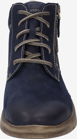 JOSEF SEIBEL Lace-Up Ankle Boots 'Conny' in Blue