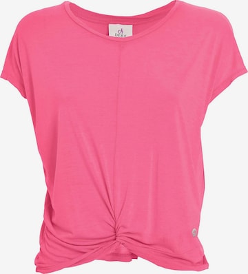 DEHA Functioneel shirt in Roze: voorkant