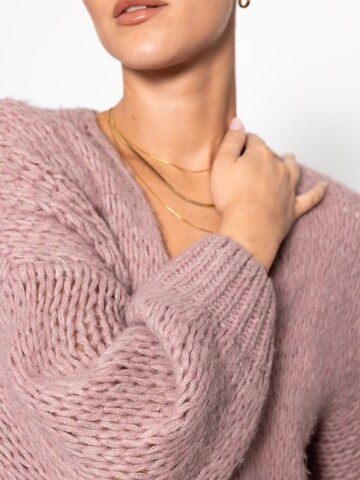 SASSYCLASSY Oversizestrickjacke‌‌‌‌‌‌ in Pink
