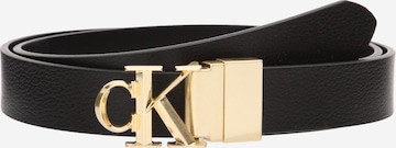 Calvin Klein Gürtel in Schwarz: Vorderseite