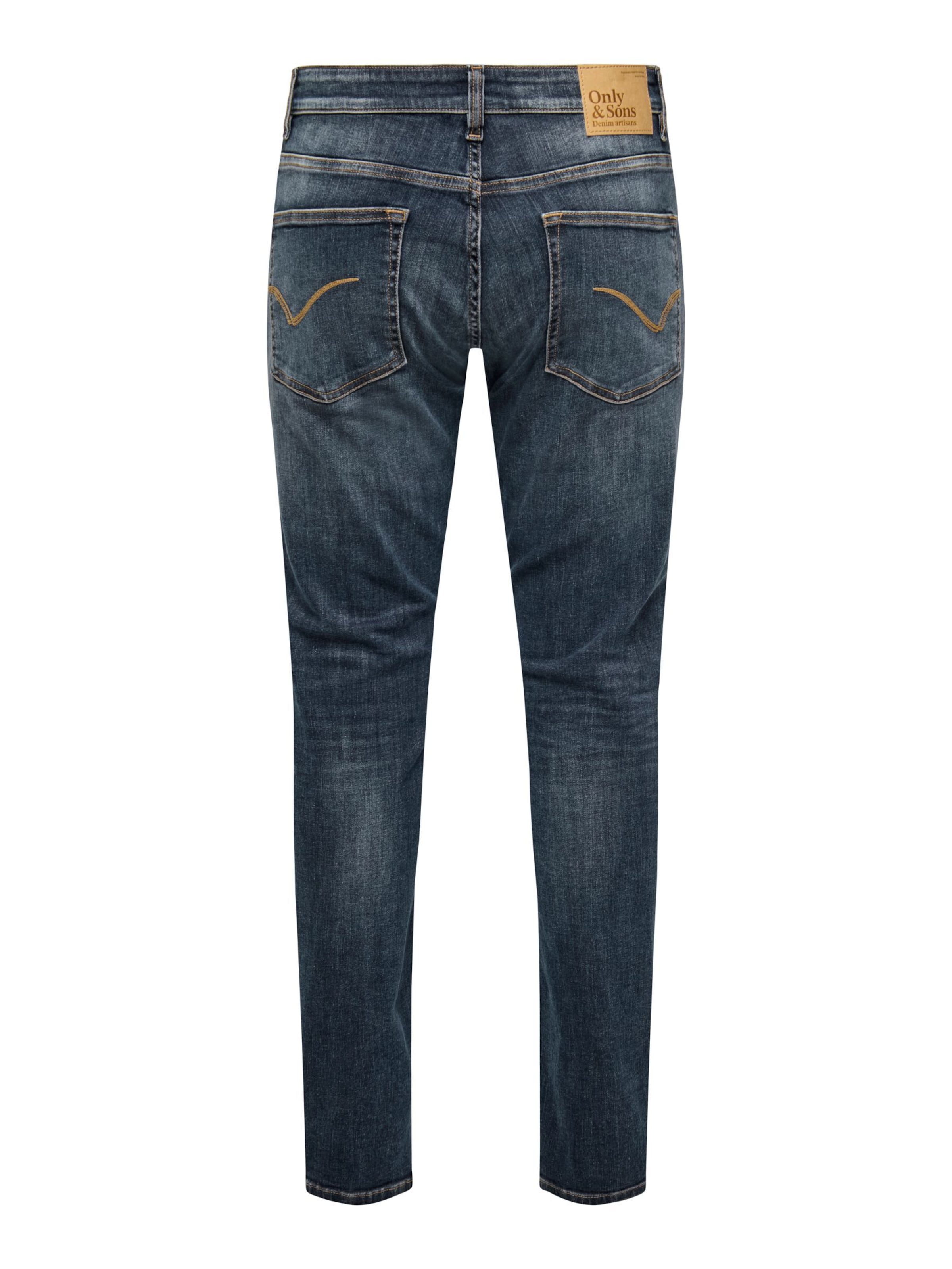 Regular Jean Only & Sons en bleu