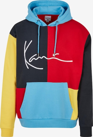 Karl Kani Μπλούζα φούτερ 'Signature' σε ανάμεικτα χρώματα: μπροστά