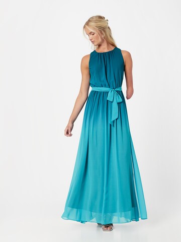 APART فستان سهرة بلون أزرق: الأمام