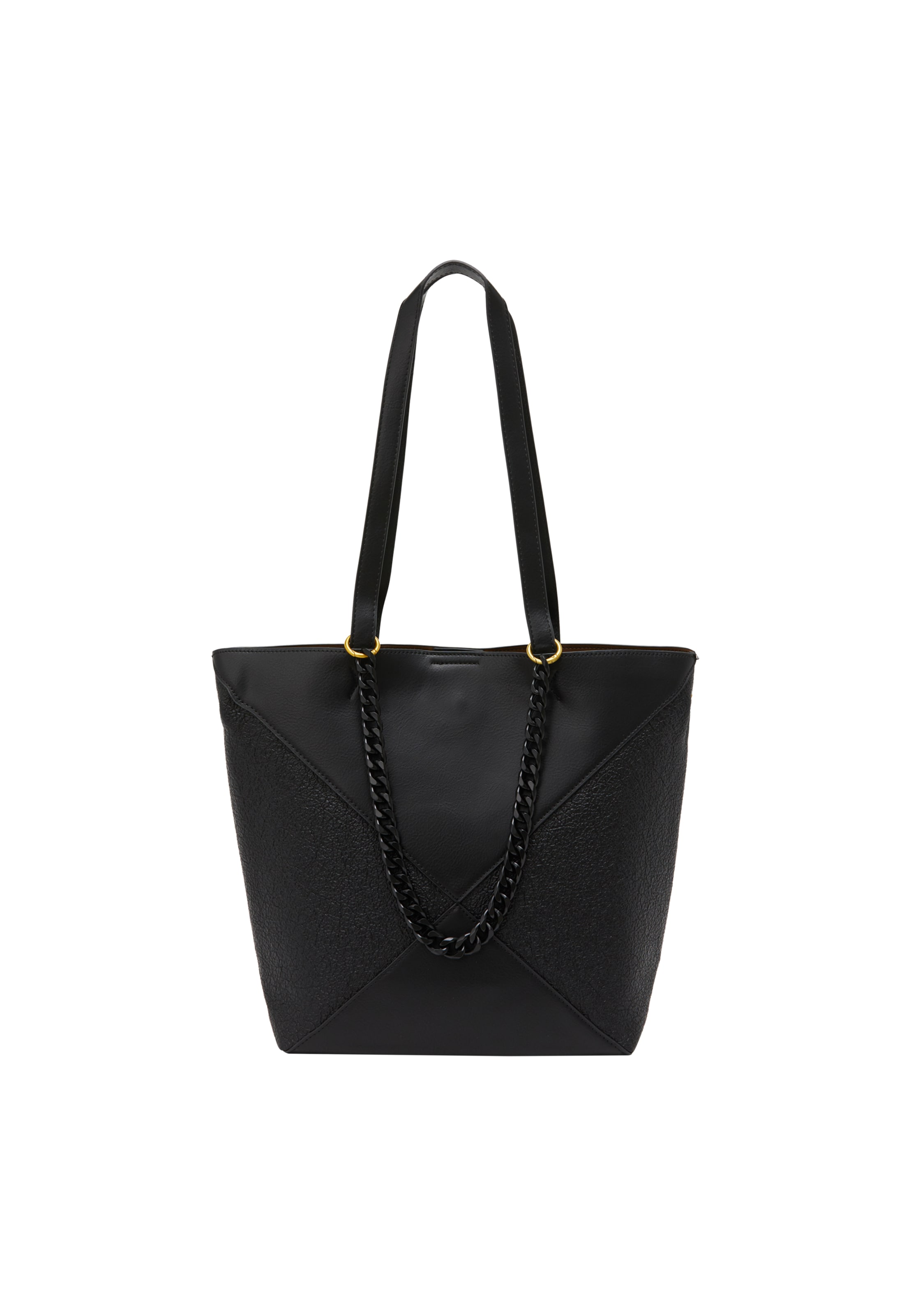 faina Shopper in Zwart: voorkant