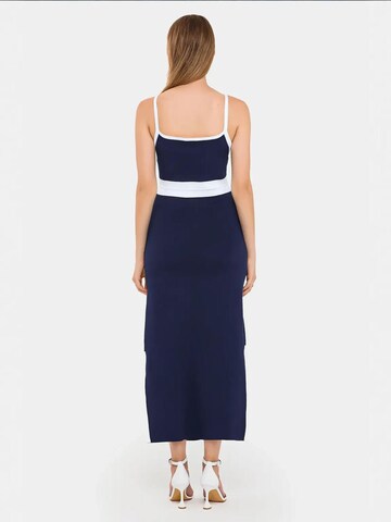 Hiccup Knitted dress in Blue