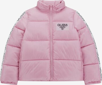 GUESS Übergangsjacke in Pink: predná strana