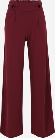 JDY Tall Regular Pleat-Front Pants 'GEGGO' in Red: front