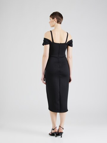 Sistaglam Cocktail Dress 'NISS' in Black