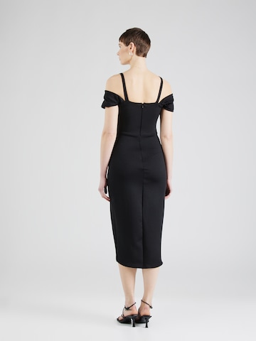 Sistaglam Φόρεμα κοκτέιλ 'NISS' σε μαύρο