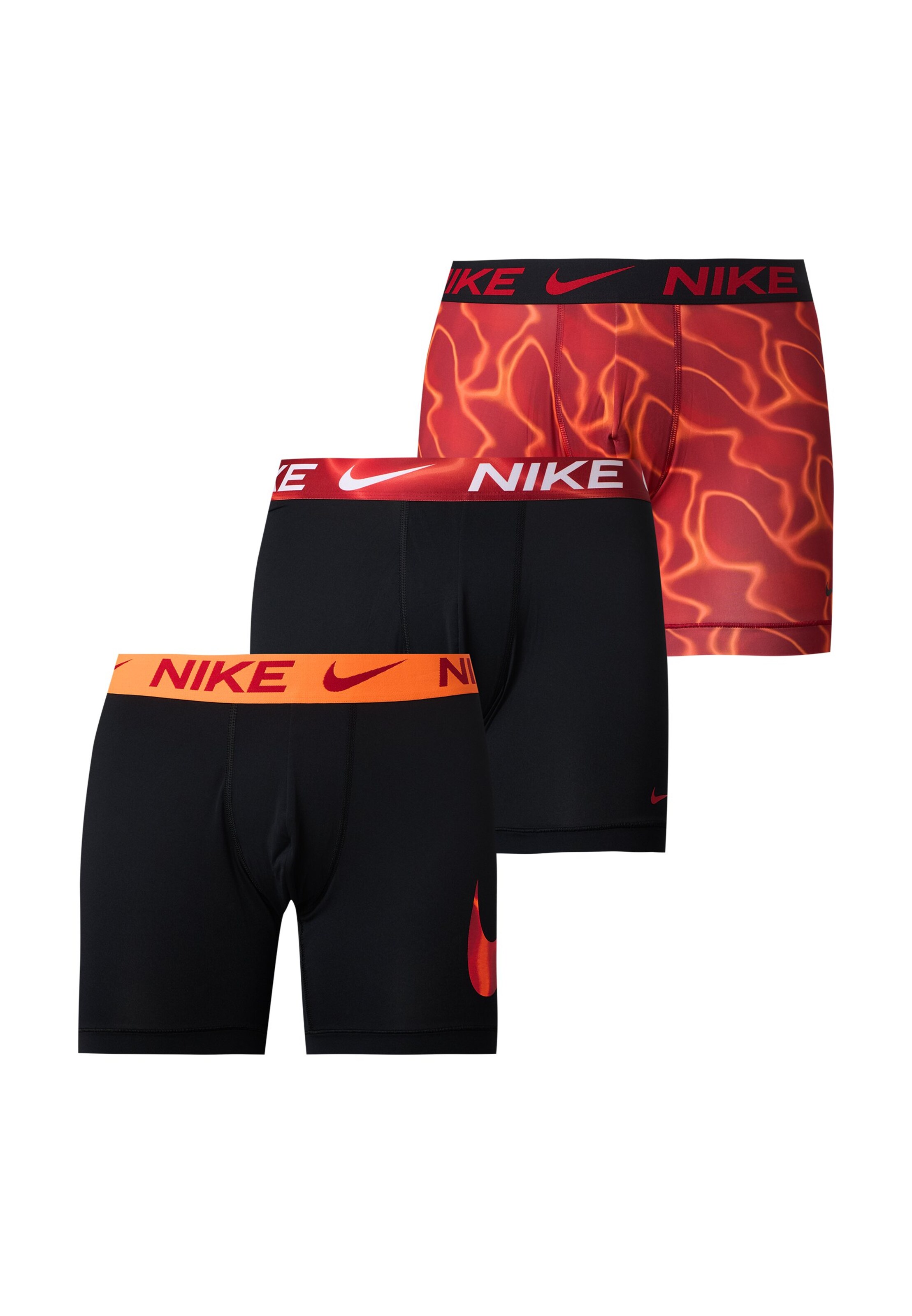 raudona NIKE Underwear Boxer trumpikės: priekis