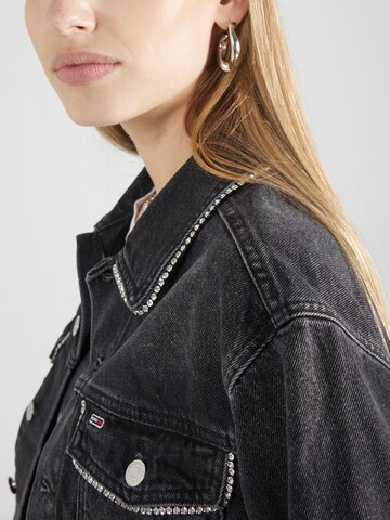 Tommy Jeans Between-season jacket 'CLAIRE' in Black