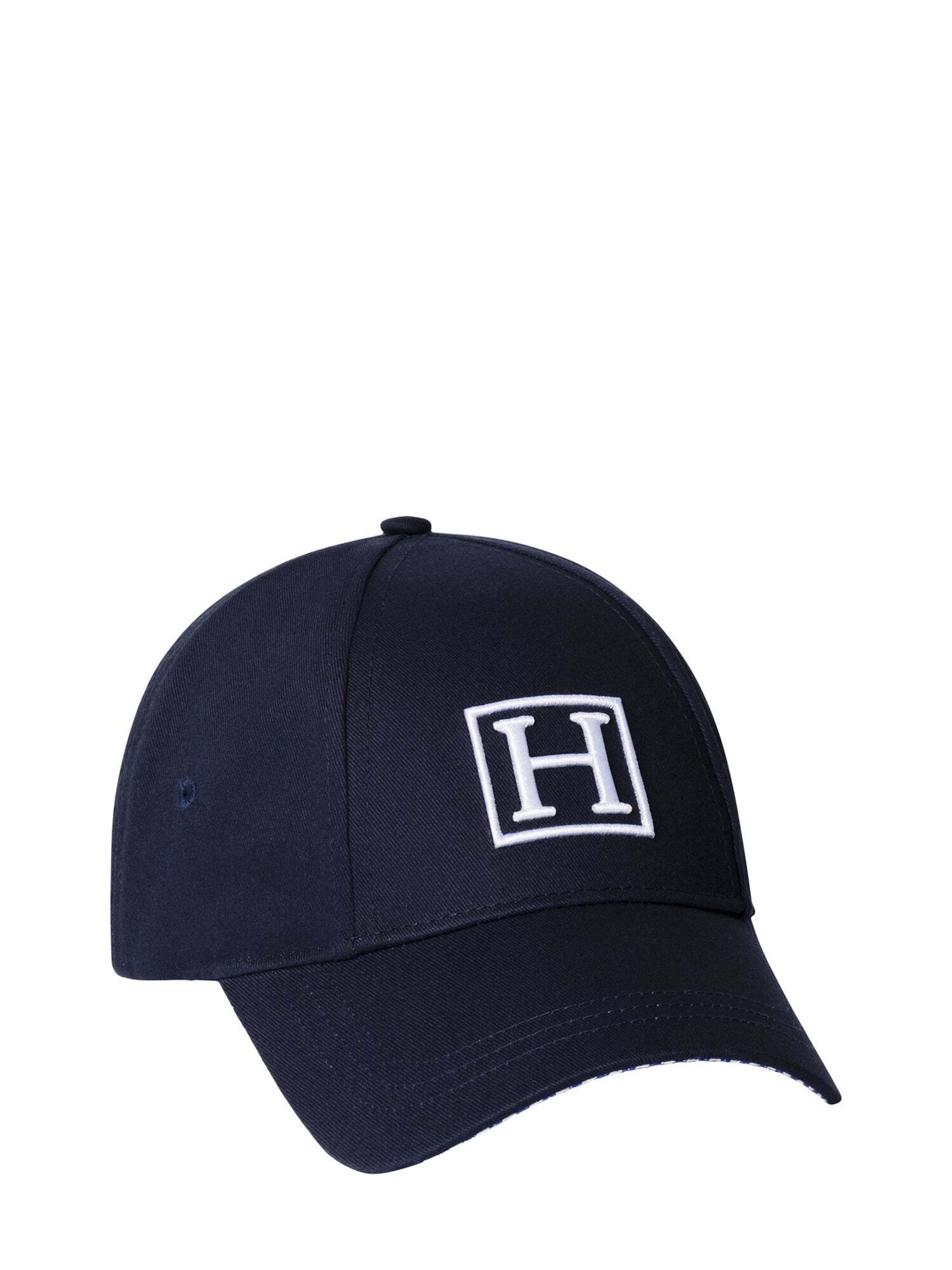 Hackett London Cap in Blau: Vorderseite