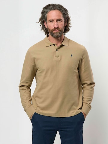 MCS Regular Fit Polo shirt ' MCRockwall ' in Silber: Vorderseite