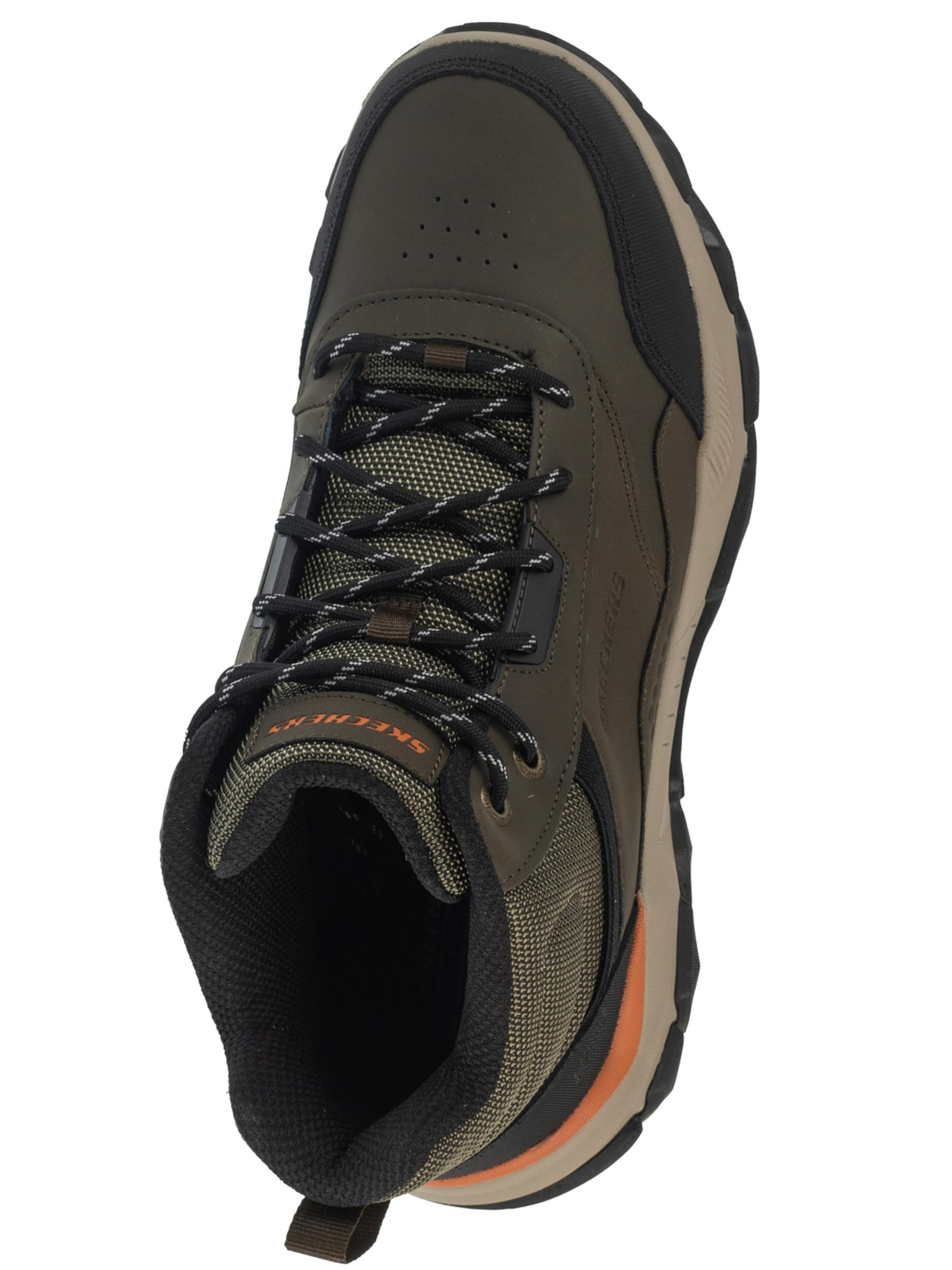 SKECHERS Veterboots 'Skechers Santoro - Hopkins' in Groen