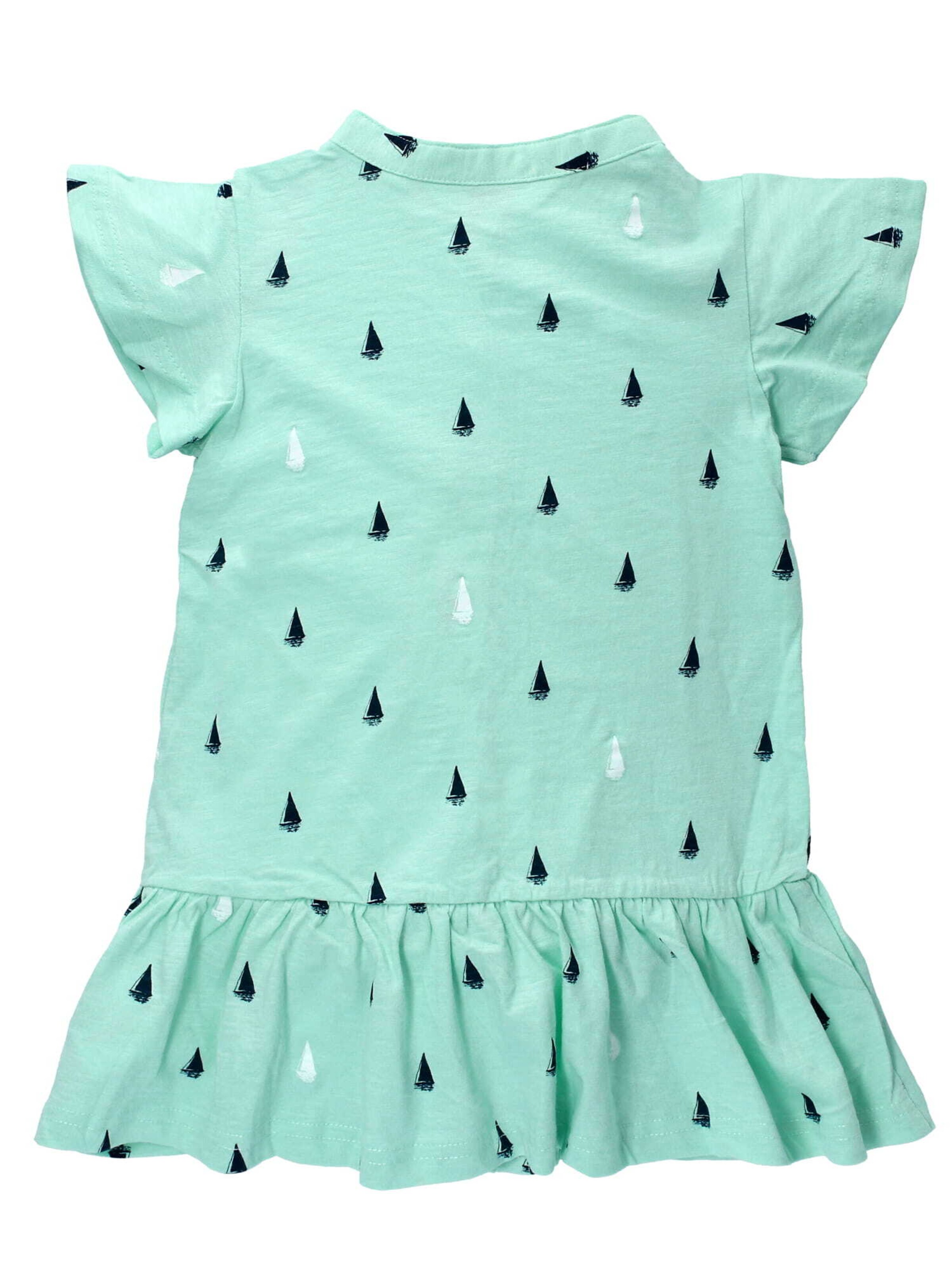Ebbe Dress 'Sea' in Green