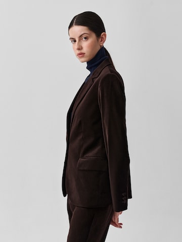TATUUM - Blazer 'Lonarette' em castanho