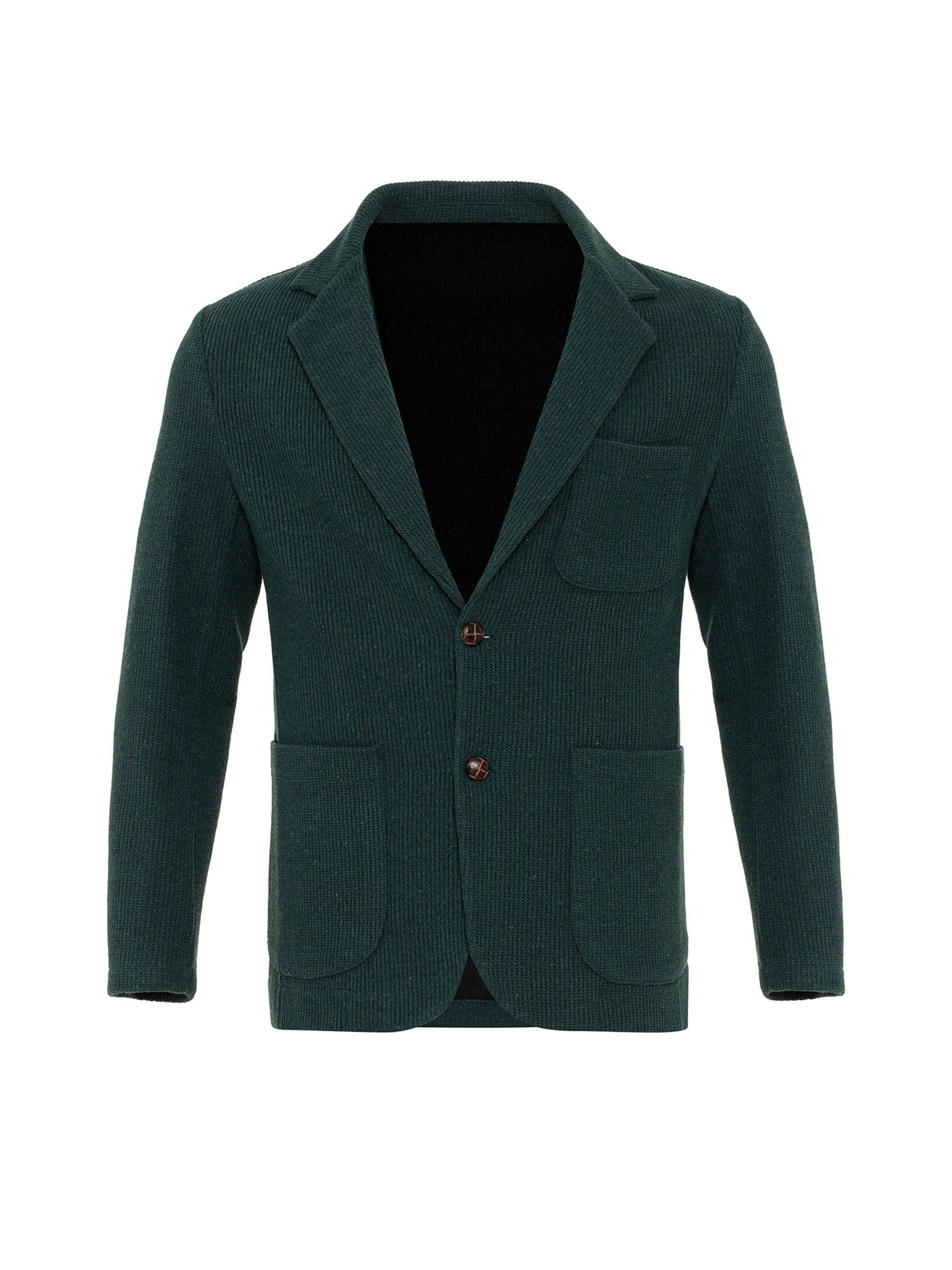 Antioch Tavaline suurus Pintsak, värv roheline: eest vaates