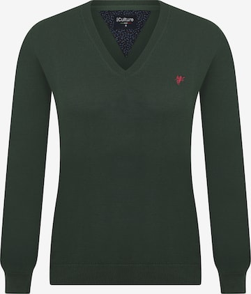 DENIM CULTURE Sweater 'ISABELLA' in Green: front