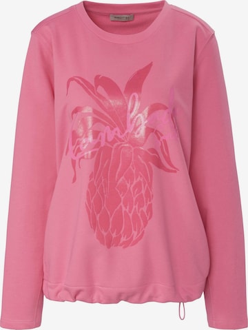MARGITTES Sweatshirt in Pink: front