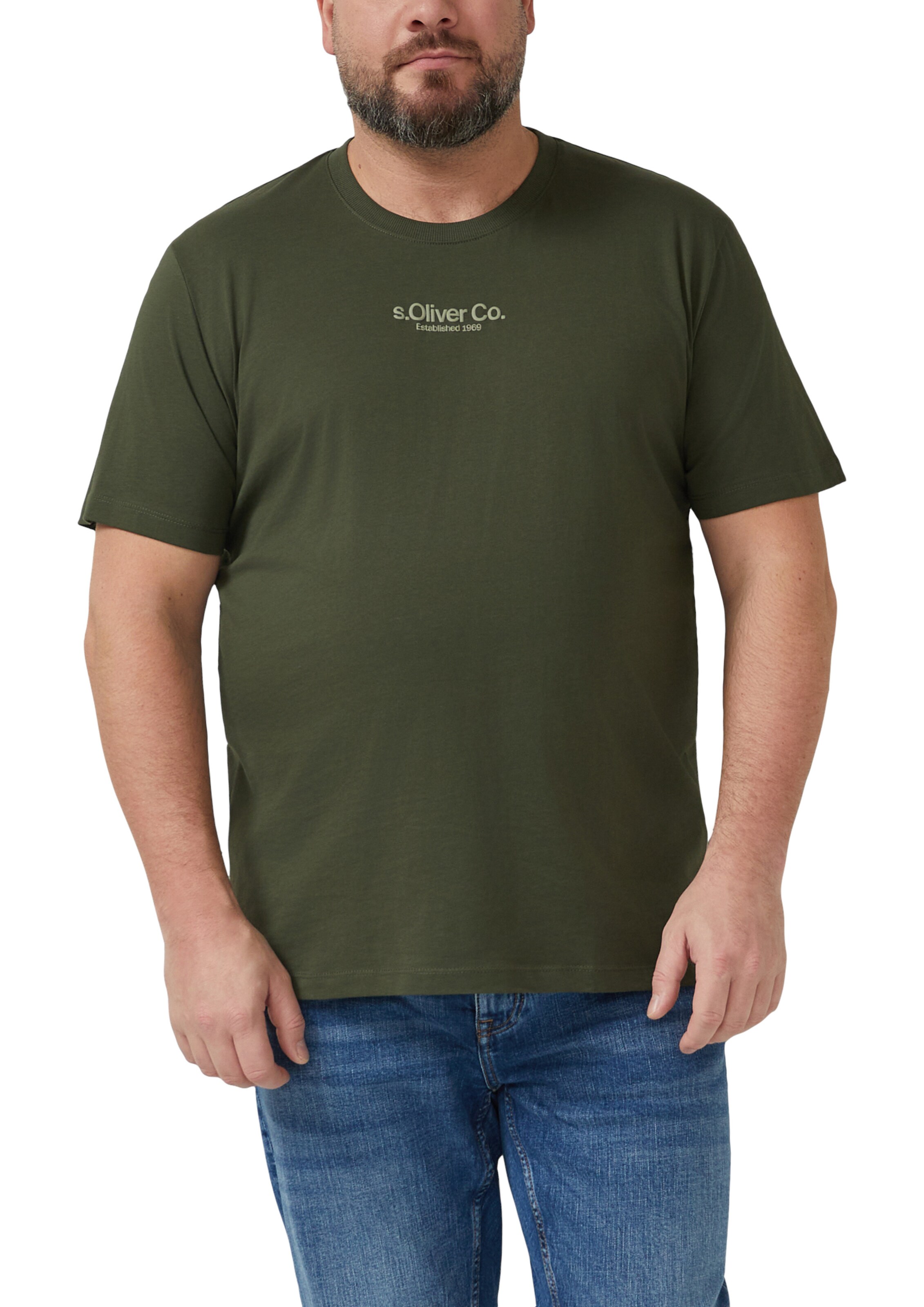 T-Shirt s.Oliver en vert