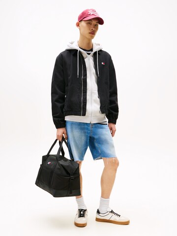 Tommy Jeans Övergångsjacka 'ESSENTIAL' i svart