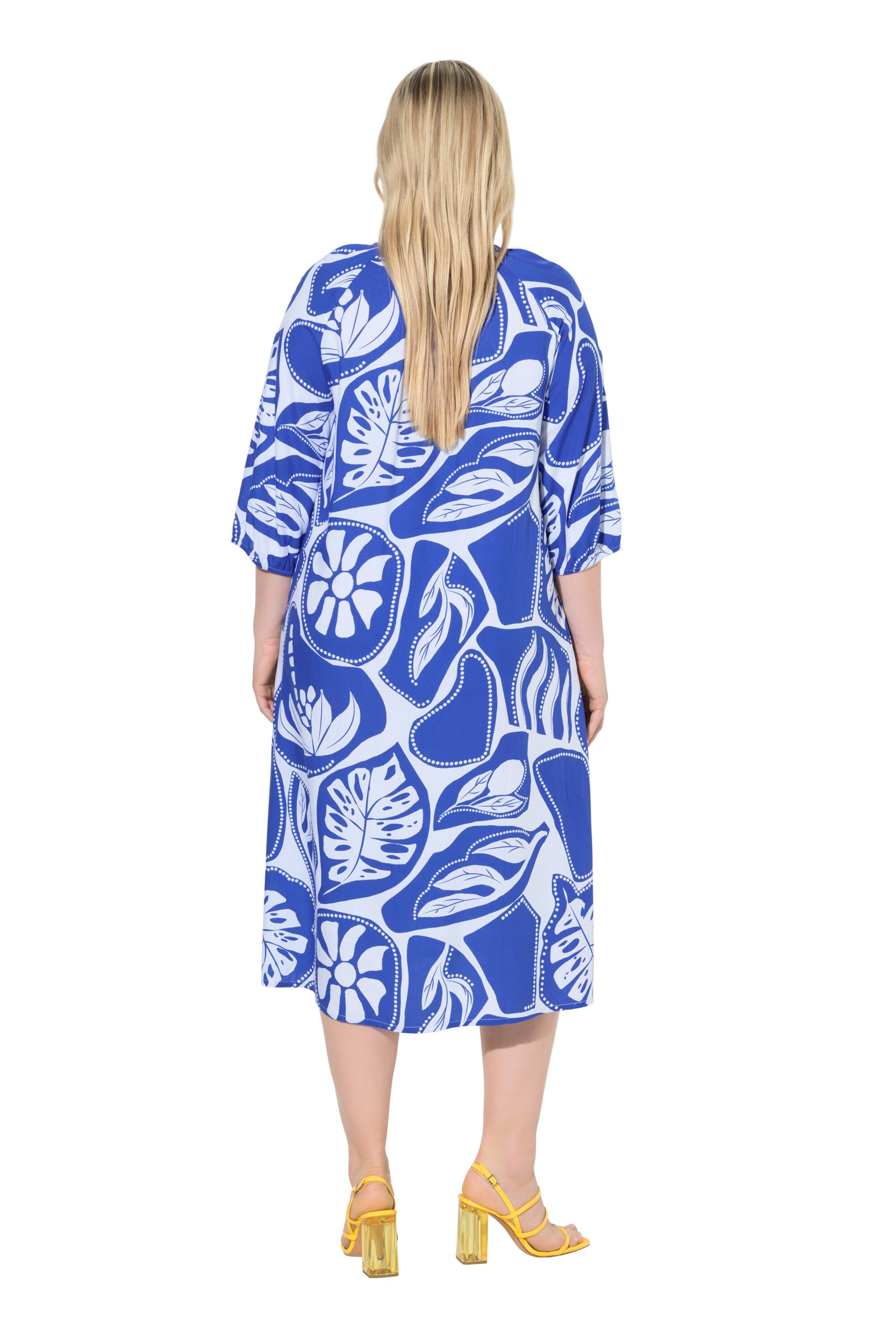 Ulla Popken Dress in Blue