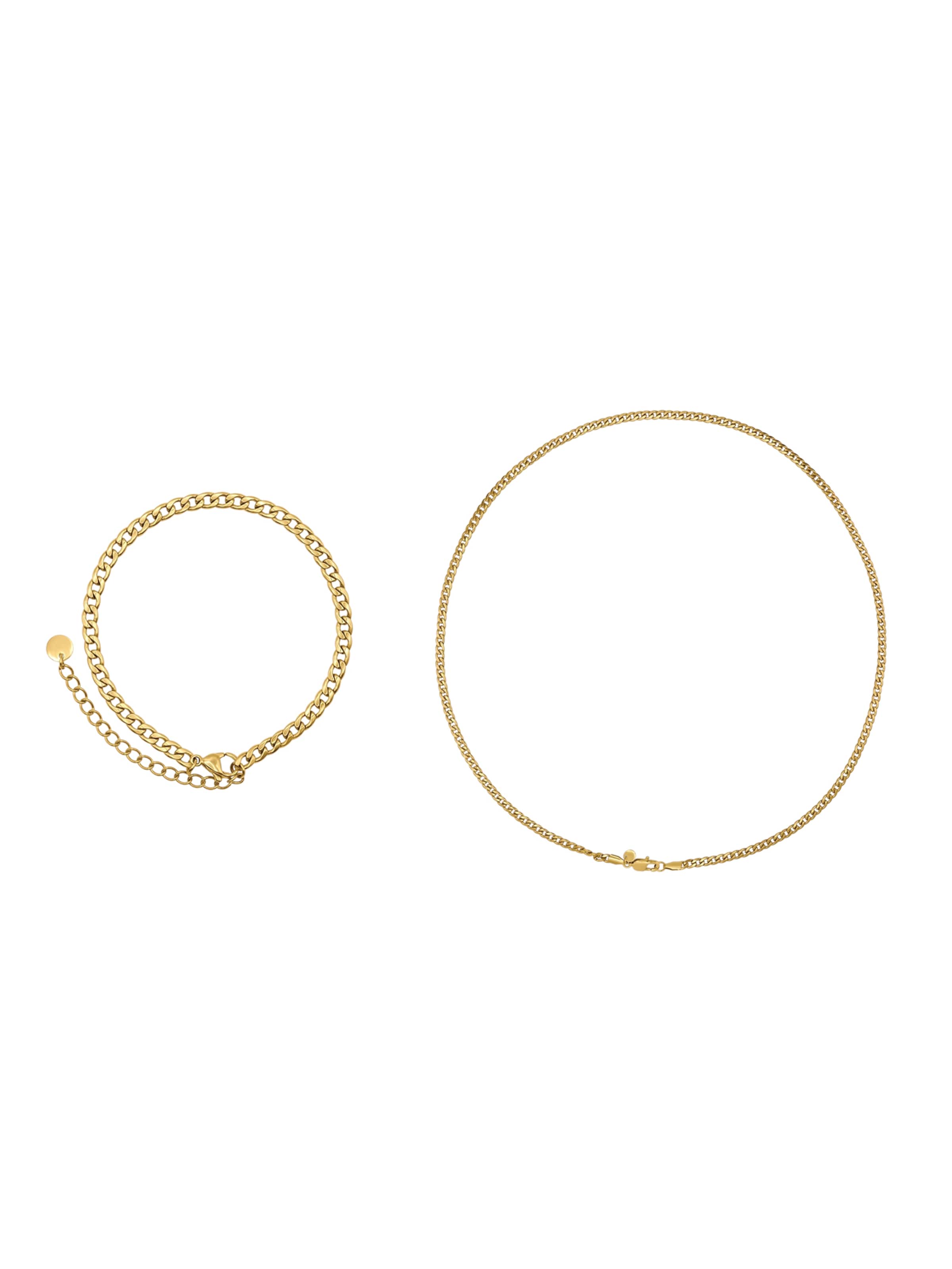 Heideman Jewelry set 'Jackson' in Gold: front