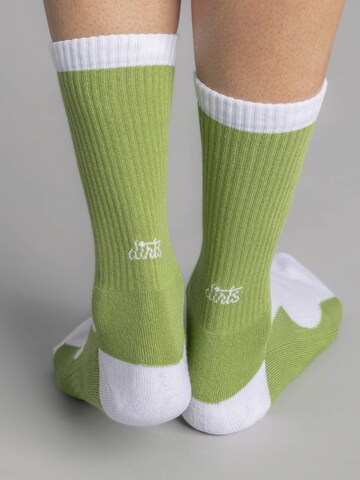 Dirts Socken 'Wave Socks'‌‌‌‌‌‌‌‌ in Grün