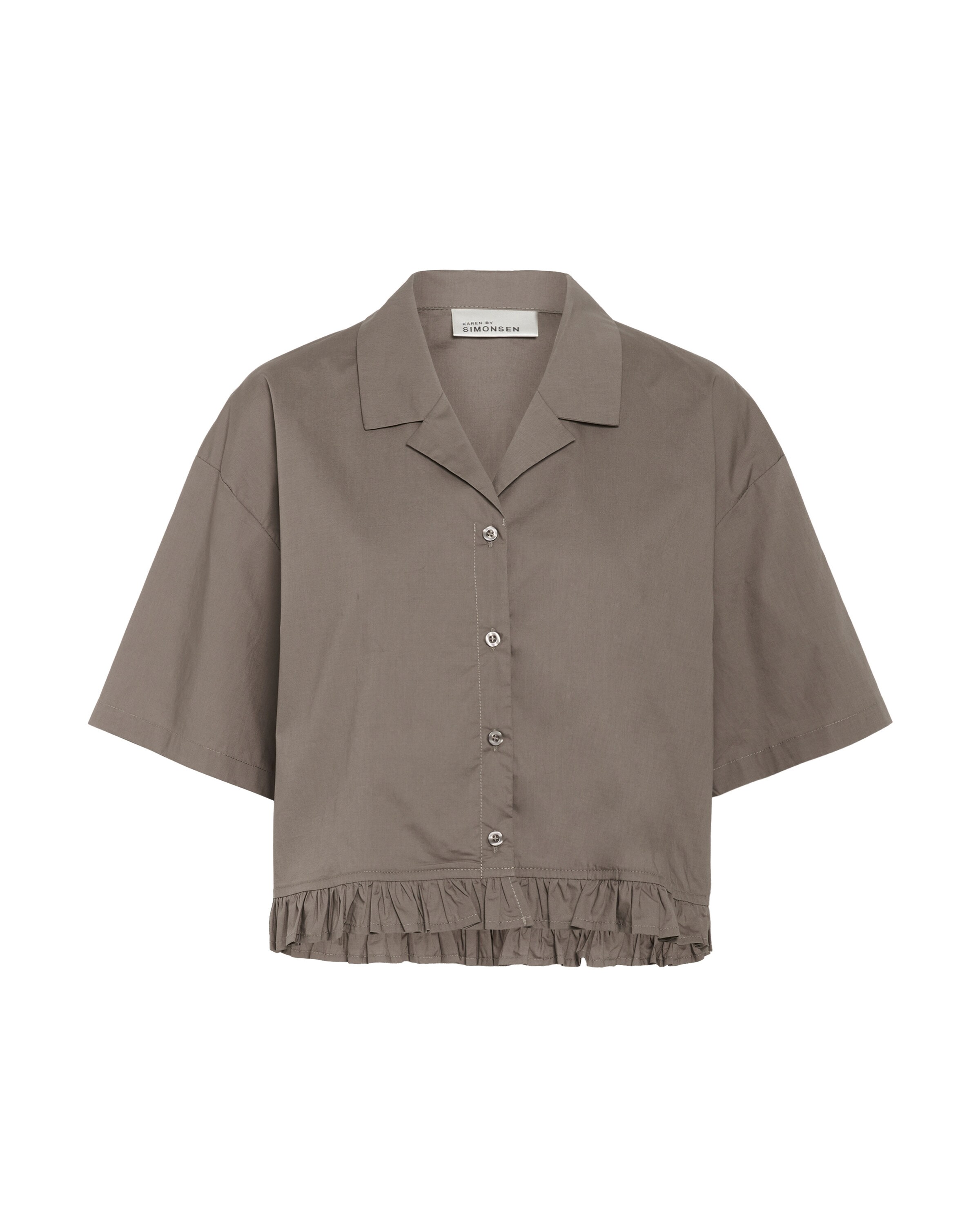 KAREN BY SIMONSEN Blouse 'Annabelle' in Beige: front