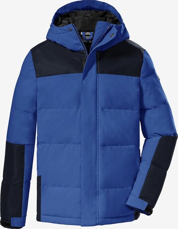 KILLTEC Outdoor jacket in Blue: front