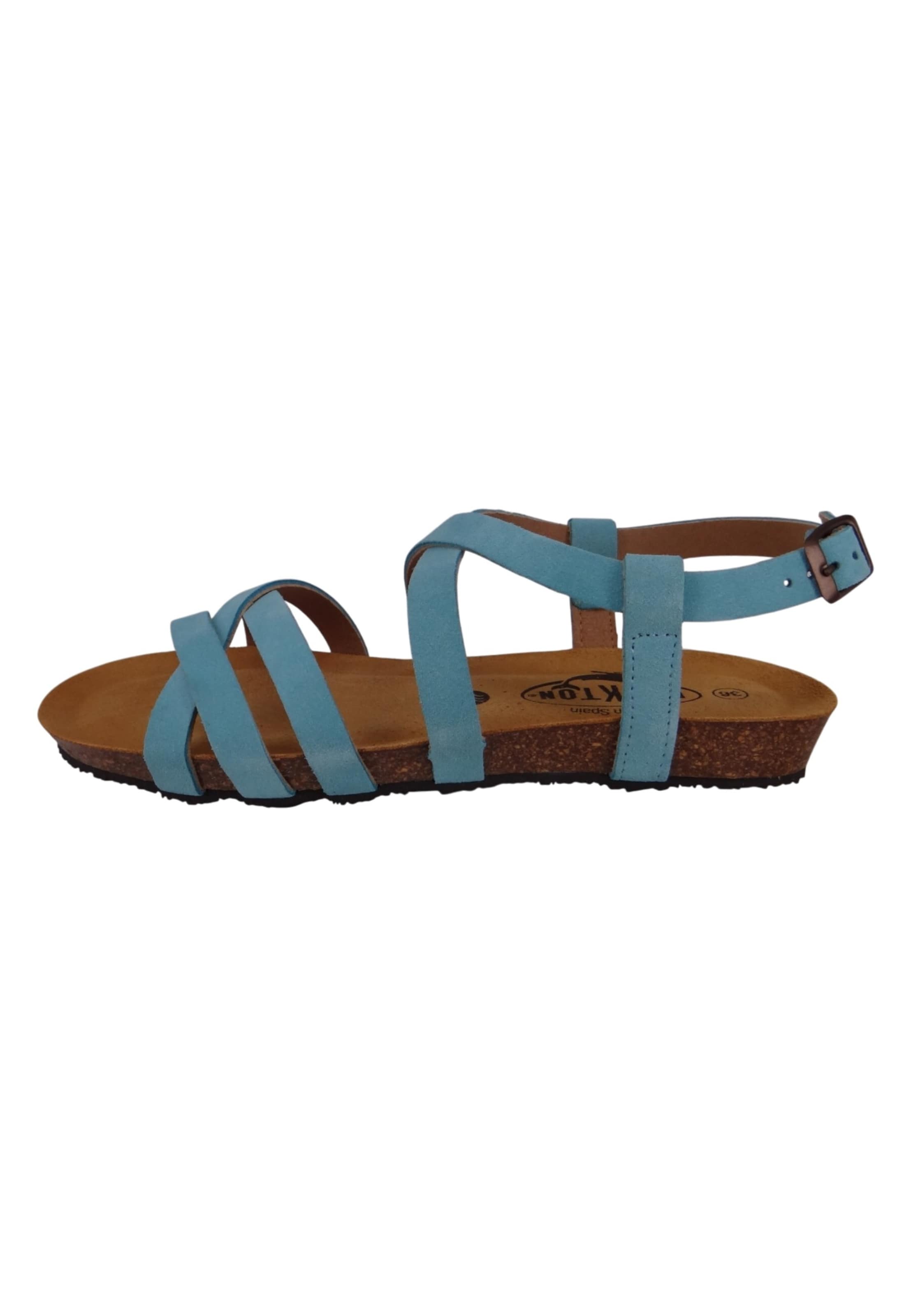 Plakton Strap sandal in Green