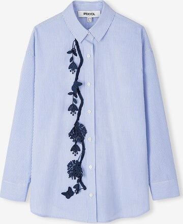 Ipekyol Blouse in Blauw: voorkant