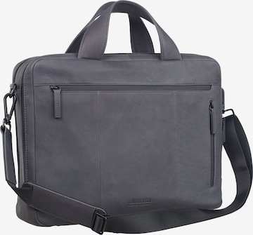 LEONHARD HEYDEN Document Bag in Grey