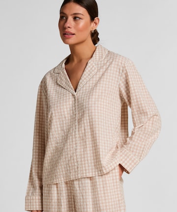 Hunkemöller Slaapshirt in Beige: voorkant