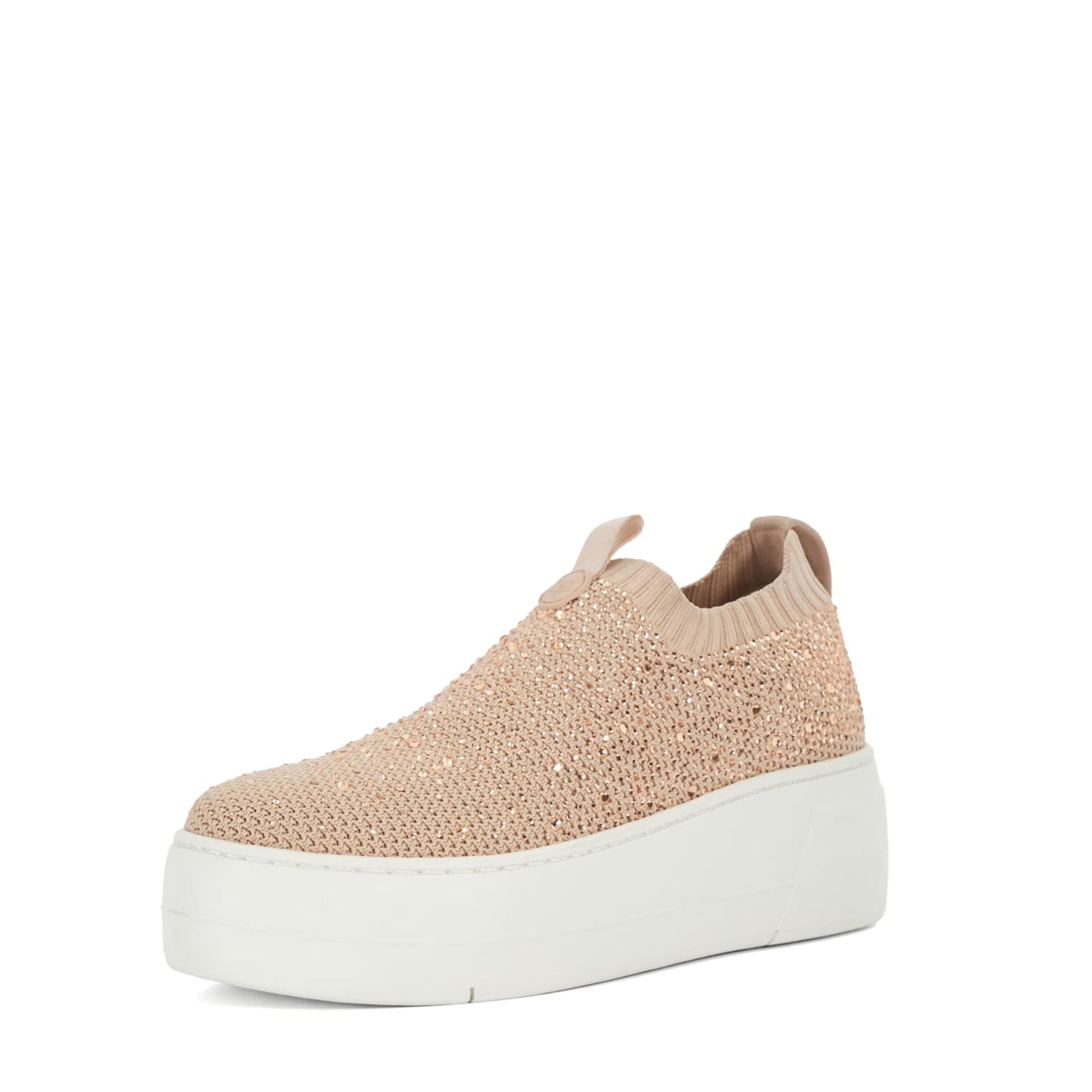 Slip on Dune LONDON en beige : devant