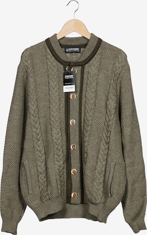 Krüger Strickjacke XXL in Grün: Vorderseite