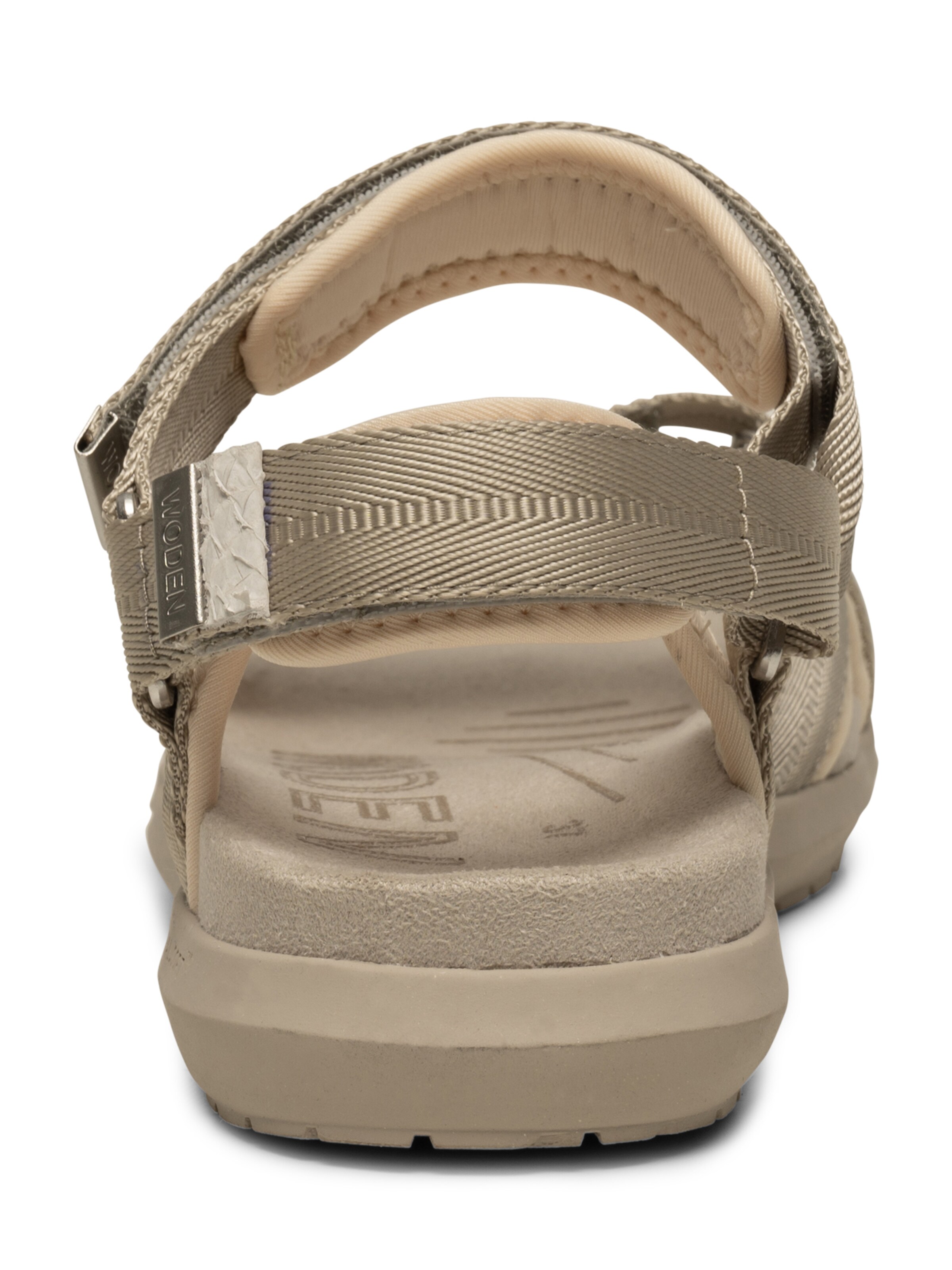 WODEN Sandaal 'Line Lite' in Beige