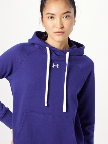 UNDER ARMOUR - Sweatshirt de desporto 'Rival' em azul