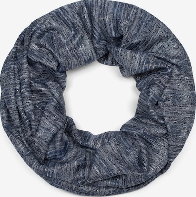 styleBREAKER Schlauchschal 'Loop Schal mit Glitzerfaden und kleinen Pailletten' in One Size in blaumeliert, Produktansicht