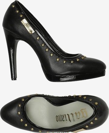John Galliano Pumps 39 in Schwarz: Vorderseite