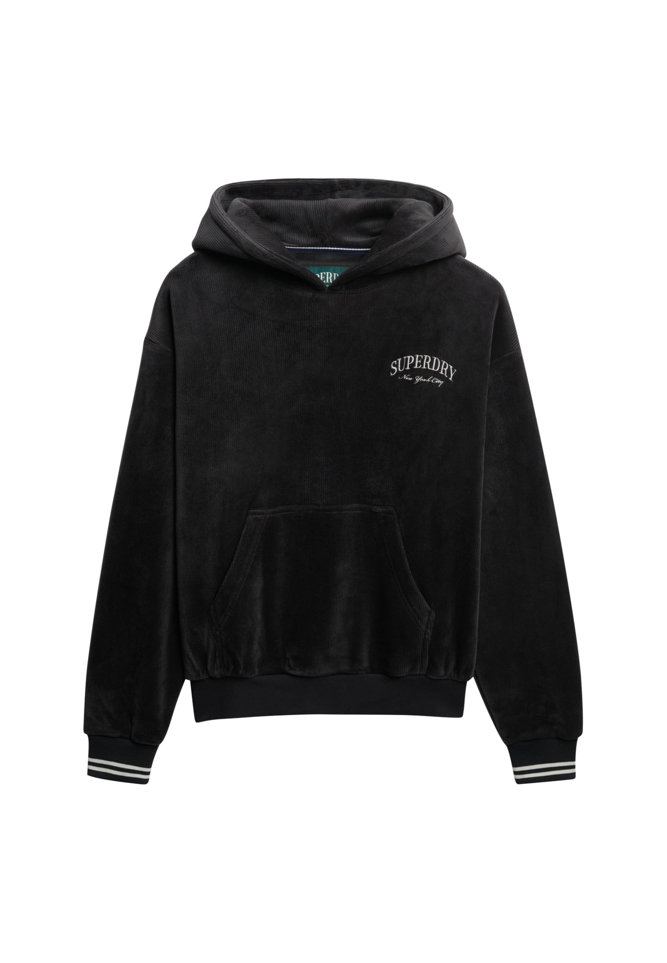 Sweat-shirt 'Country Club' Superdry en noir : devant