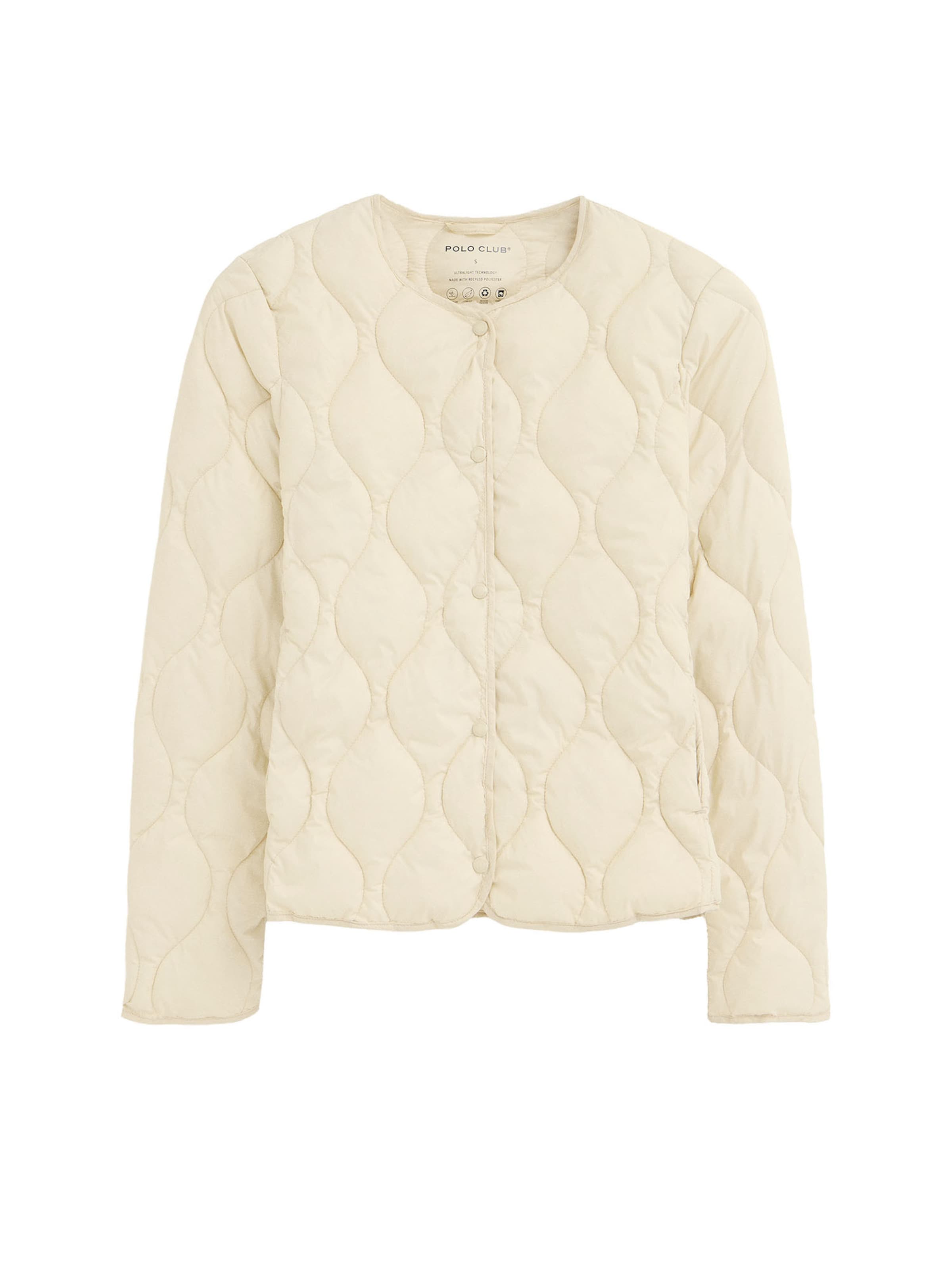 Polo Club Winter Jacket 'PALOMA' in Beige: front