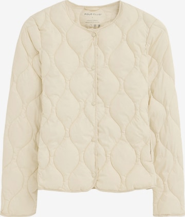 Polo Club Winter Jacket 'PALOMA' in Beige: front