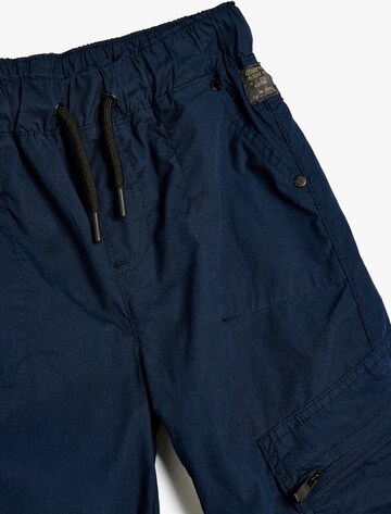 Koton Tapered Broek in Blauw