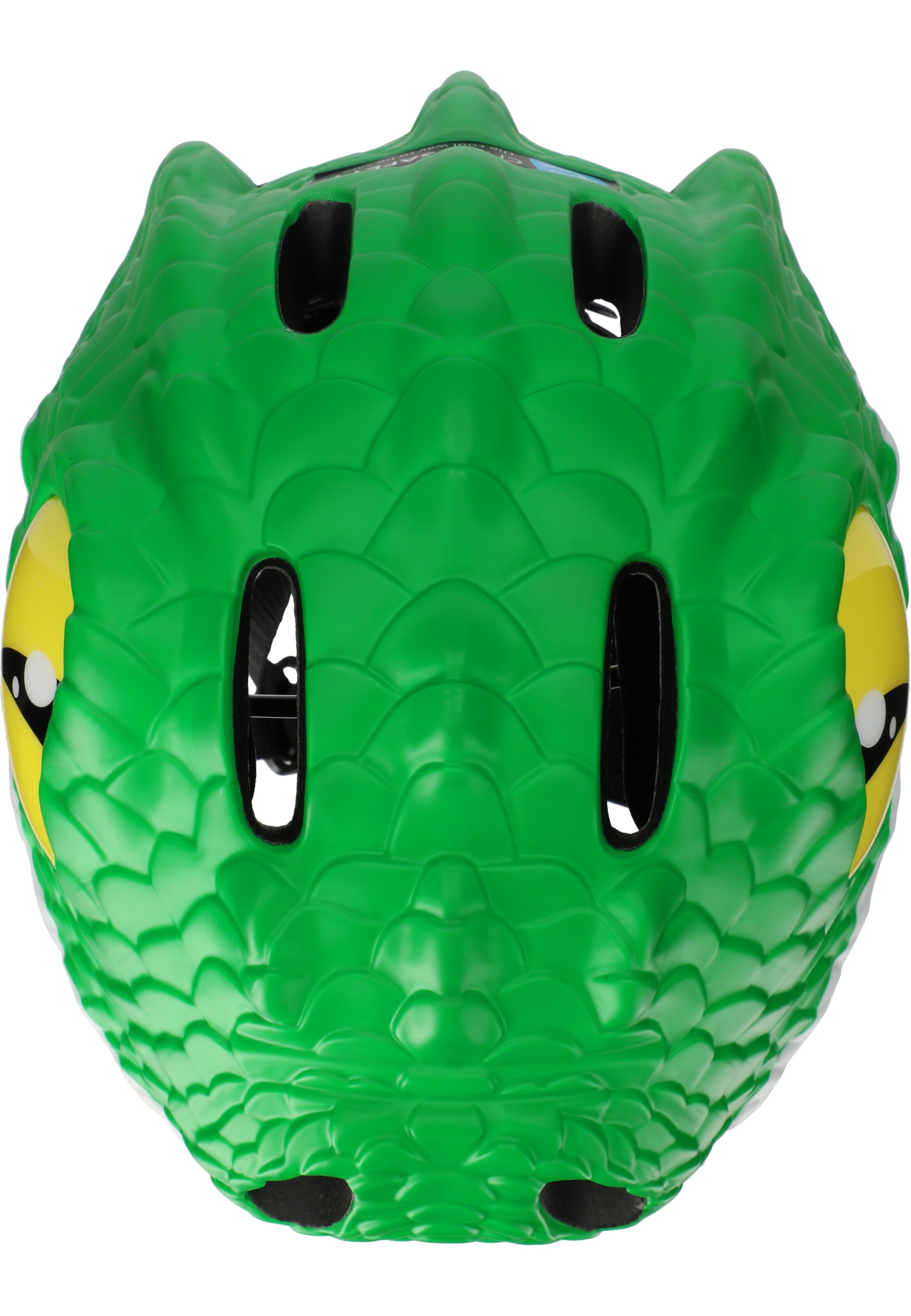 Crazy Safety Helmet 'Crocodile' in Green