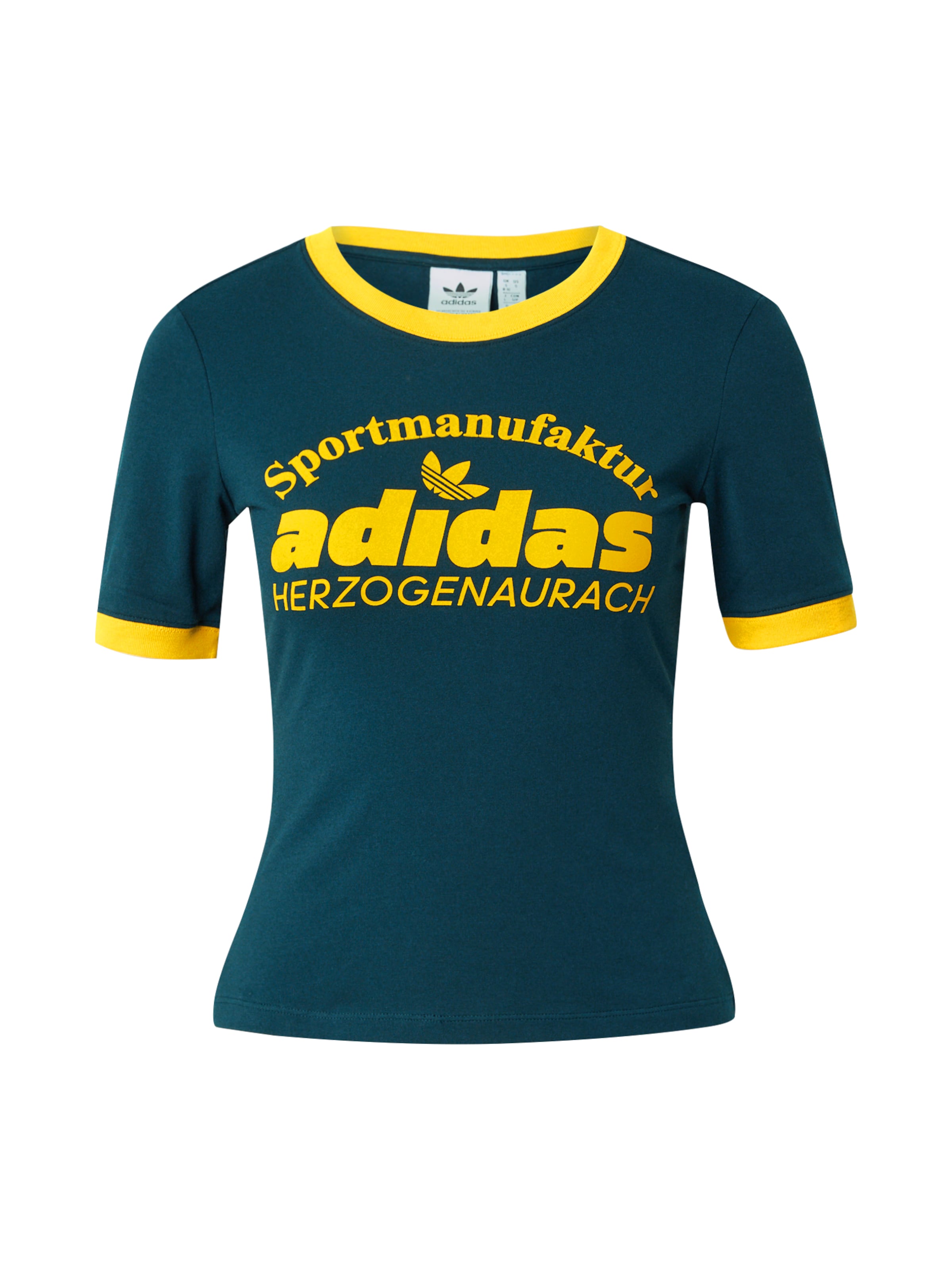 ADIDAS ORIGINALS Tričko 'RETRO' - Zelená: predná strana