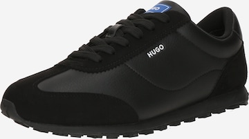 HUGONiske tenisice 'Jared' - crna boja: prednji dio