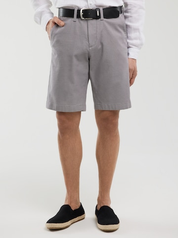 BIG STAR Regular Broek 'Rossin' in Grijs: voorkant